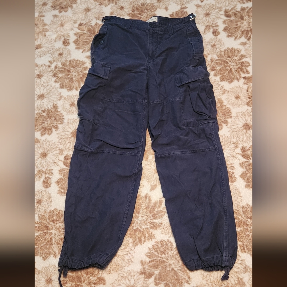 Aritzia Navy Cargo Pants